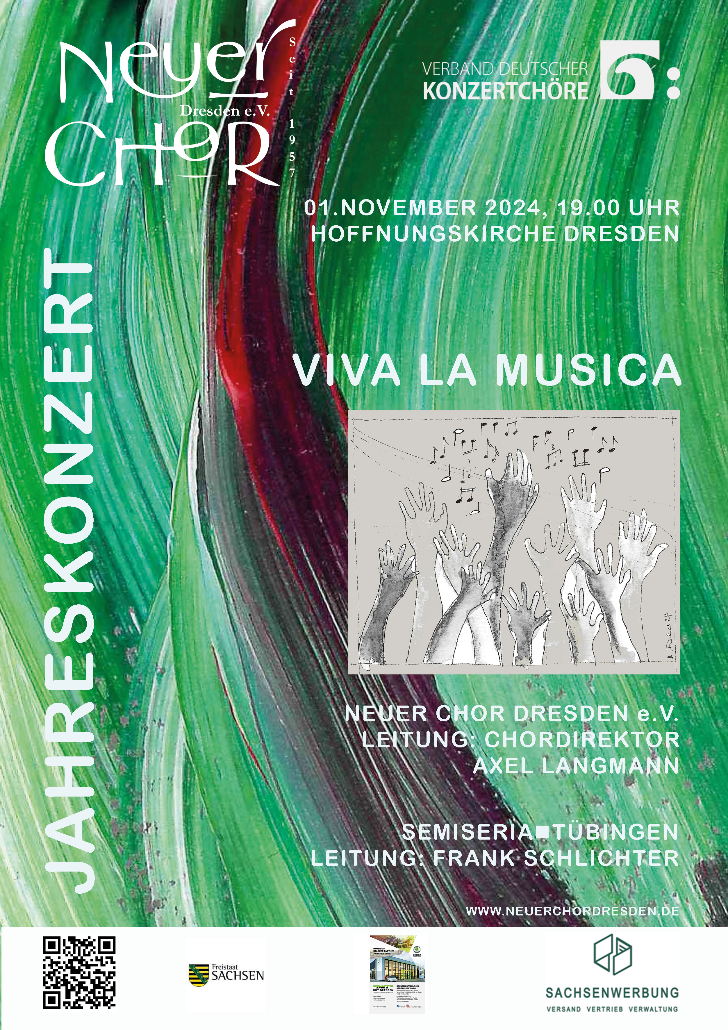 Plakat Jahreskonzert 2024